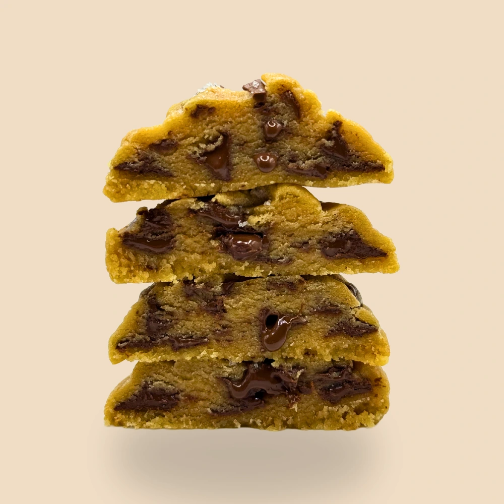 Cookie au chocolat au lait avec fleur de sel - Cookie L'original de Cookiebloom